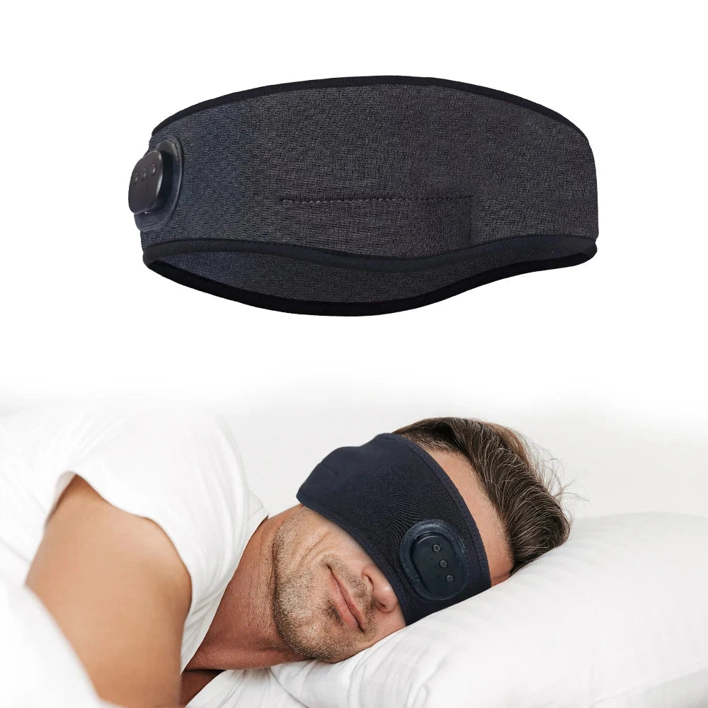 Sleep Headphone Bluetooth 5.2 Headband, Sports Wireless GlowCart