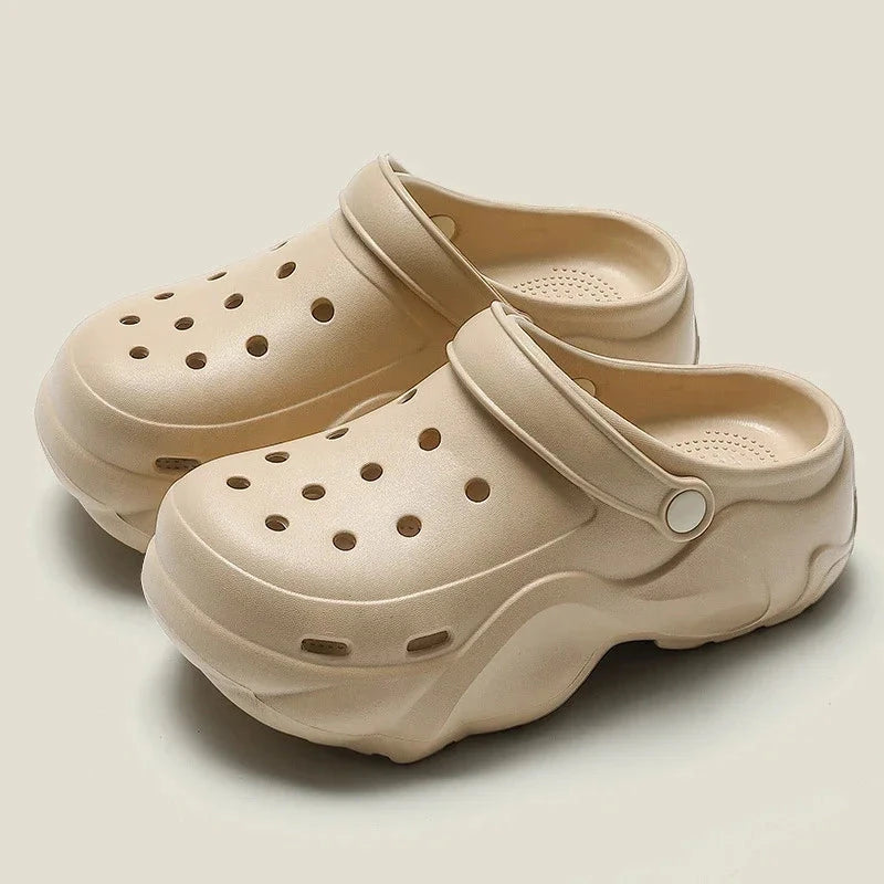 Women DIY Silver Butterfly-Knot Fashion Bow Decor Clogs GlowCart