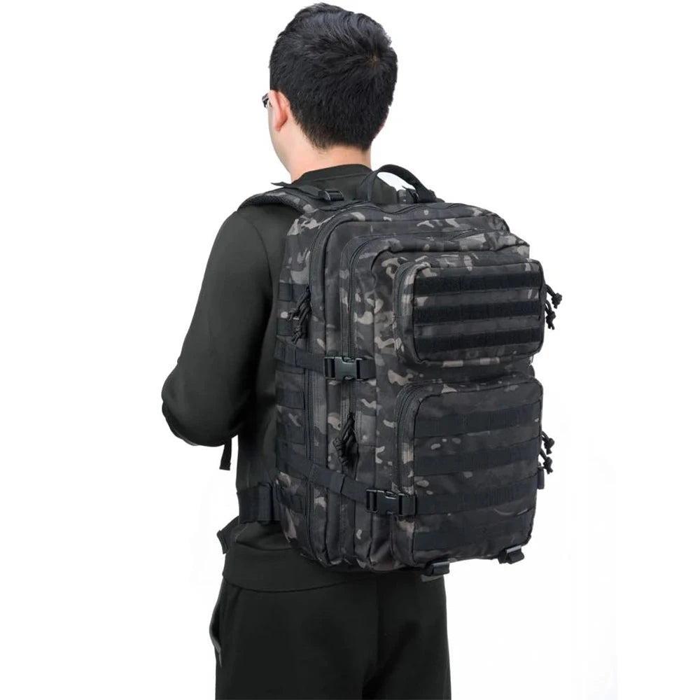 Outdoor Camouflage Tactical Backpack, Waterproof Backpack, GlowCart