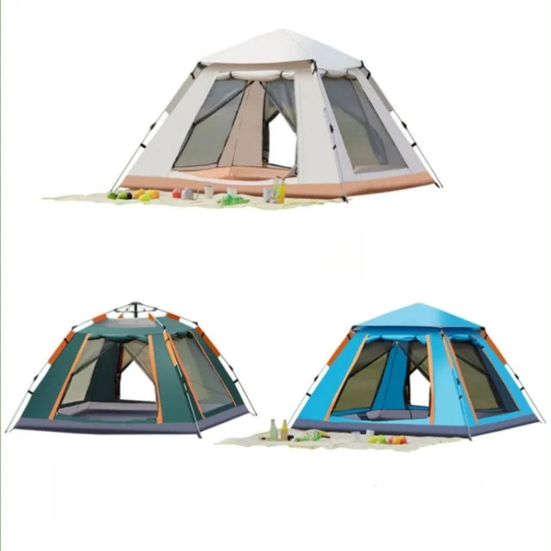 Outdoor Portable Camping Tent Fully Automatic Tent Sunshade GlowCart