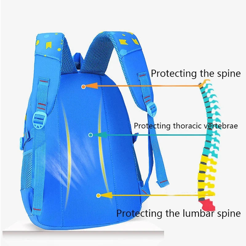 Kid's Shoulder Bag Geometry Pattern Teen Children Backpack Fashion Schoolbag Boy Girl Backpack Book Bag Waterproof Mochila ﻿ GlowCart
