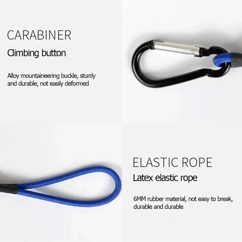 1 Piece Tent Elastic Rope Cord Hook Fixation Elastic Stretch GlowCart
