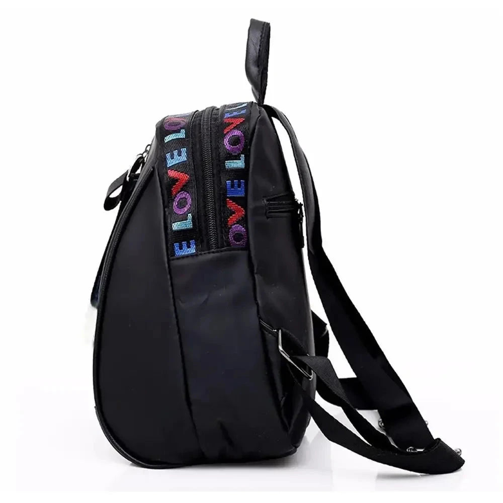Women Mini Backpack Oxford Shoulder Bag For Teenage Girls GlowCart