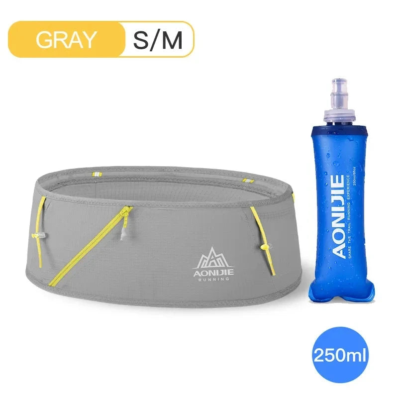 AONIJIE W8101 Hydration Running Belt Waist Pack Travel Money Bag Trail Marathon Gym Workout Fitness Mobile Phone Holder GlowCart