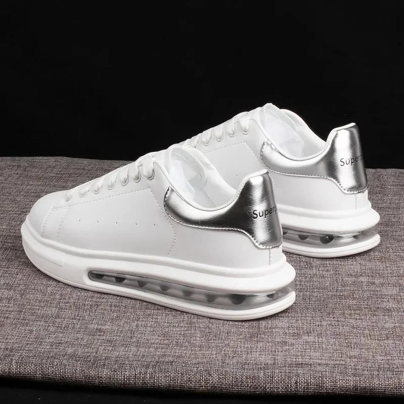 Mens Sneakers Walking Men Casual Shoes Fashion Brand Leather Sport Male Man Sneakers Shoes for Men Designer Platform Mens Shoes GlowCart