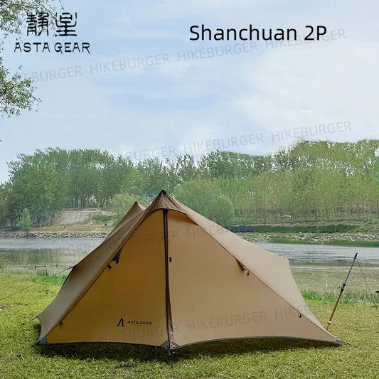 ASTAGEAR Shanchun 2P Ultralight Tarp Tent Outdoor Camping GlowCart
