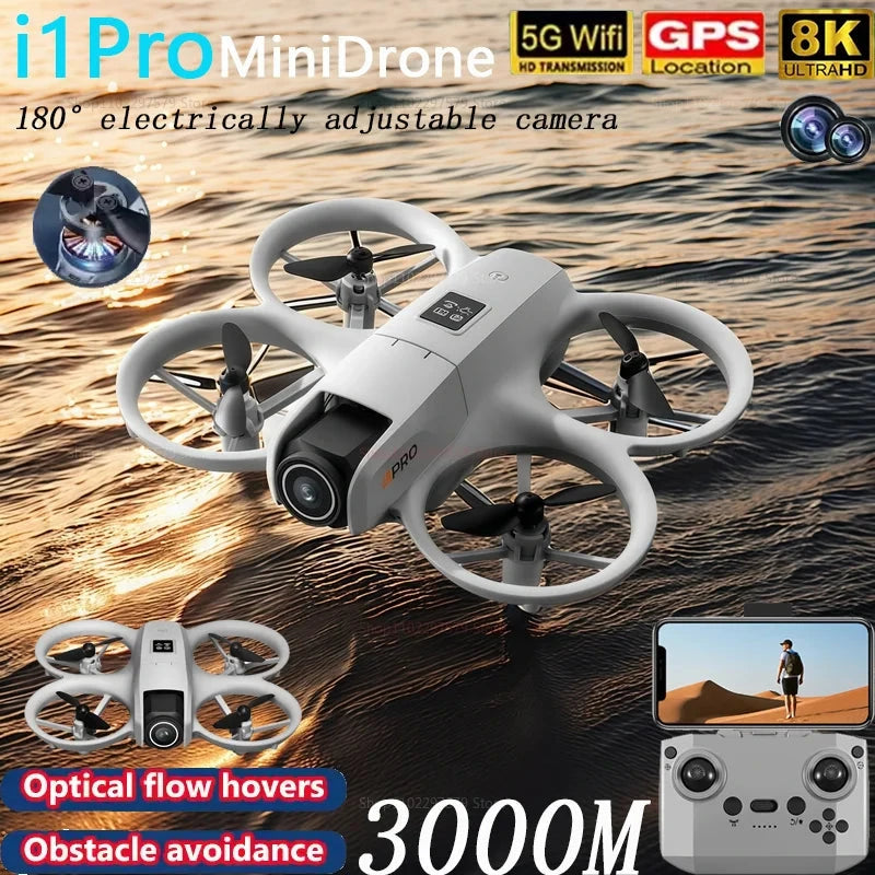 i1PRO NEW Mini Drone Professional 8K HD Camera WIFI GlowCart