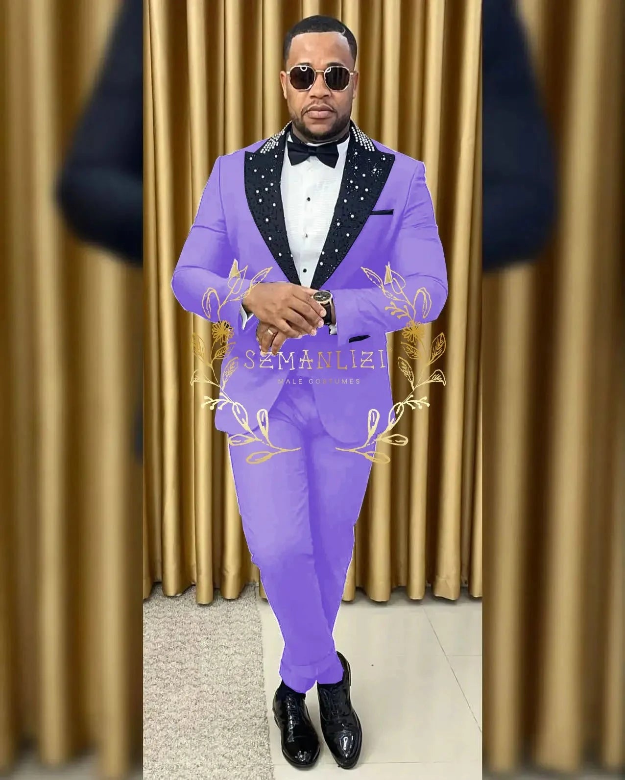 Luxury Wedding Suits For Men Groom Wear Tuxedos Handmade GlowCart