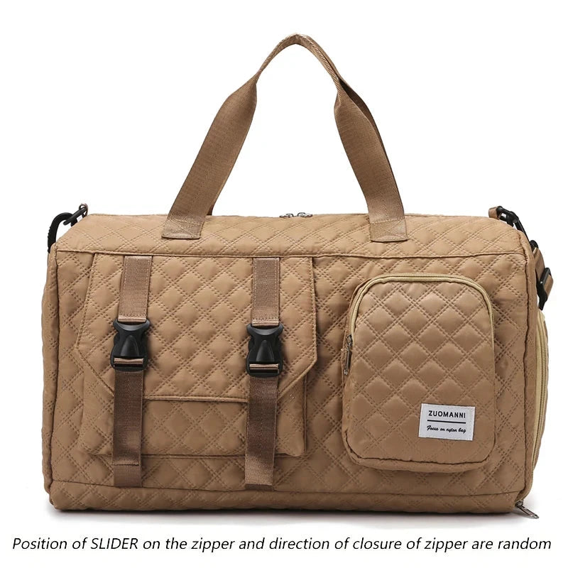 Durable Nylon Travel Duffle Bag, Portable Sports Gym Bag for GlowCart