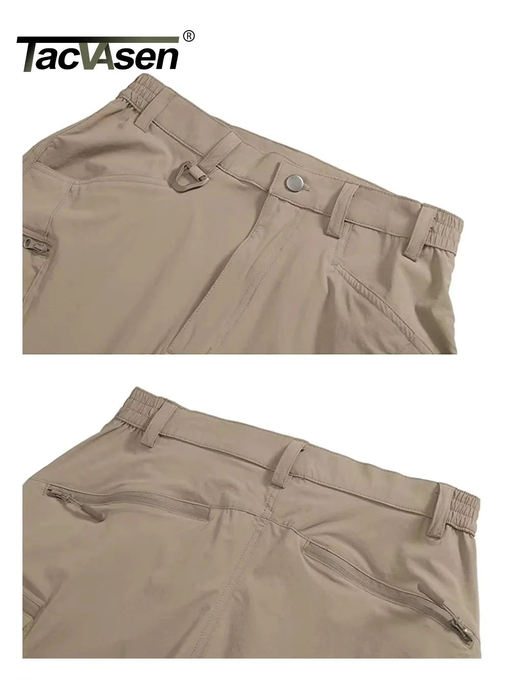 TACVASEN Summer Lightweight Trousers Mens Fishing Pants GlowCart