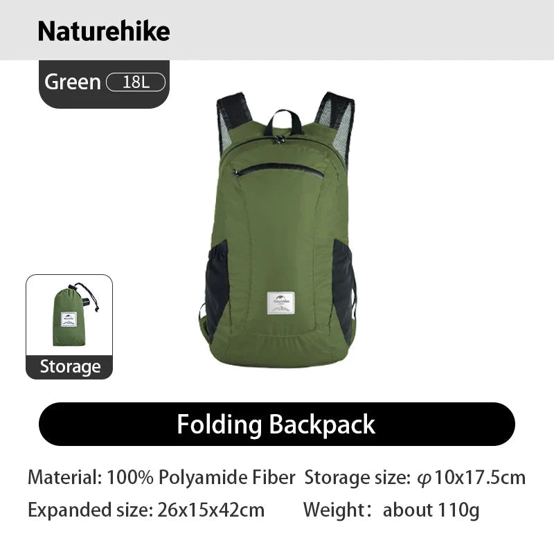 Naturehike 22L/18L Outdoor Backpack Lightweight Portable GlowCart