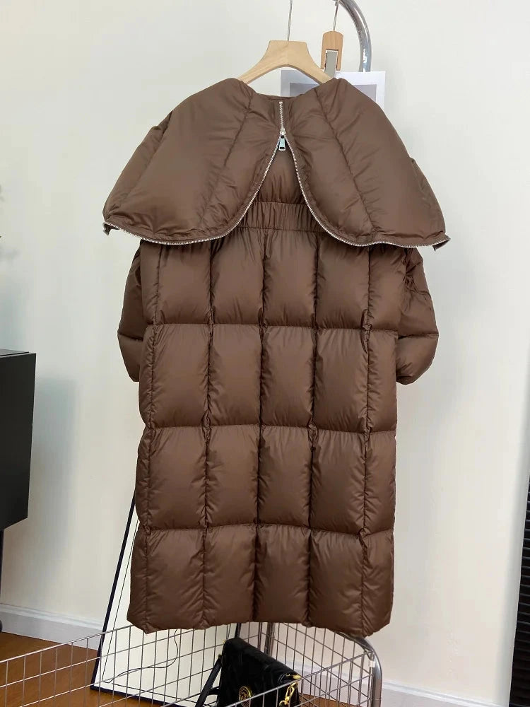Winter Fashion Goose Down Jacket Women's 2023 New High GlowCart
