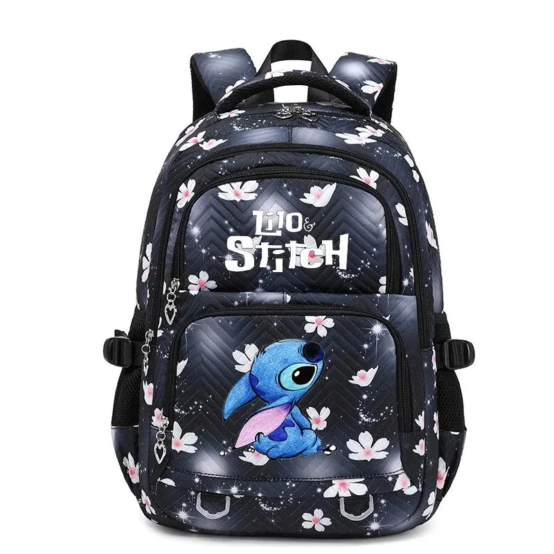 Lilo Stitch Large Capacity Backpack Daypack Lightweight GlowCart