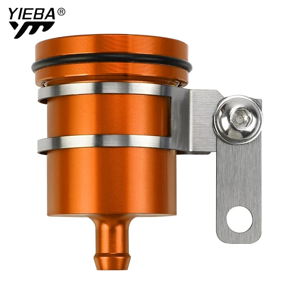 Universal Motorcycle Aluminum Alloy Brake Fluid Reservoir Rear Front Clutch Tank Oil Fluid Cup Motorcycle Refitting Accessories GlowCart