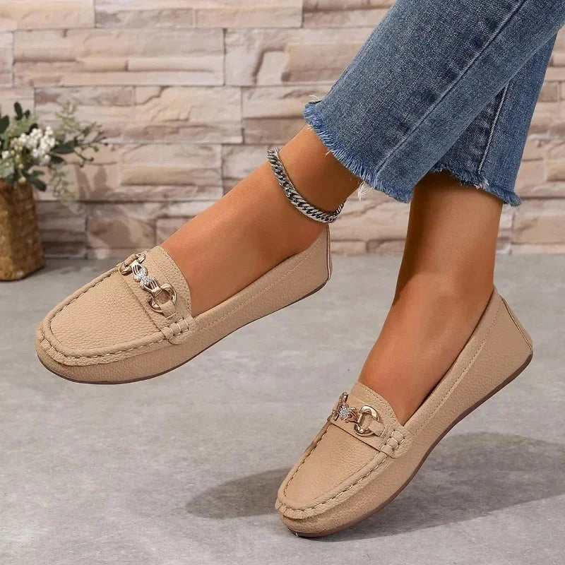 Women's Casual Slip on Mary Jane Shoes 2025 Spring Autumn GlowCart
