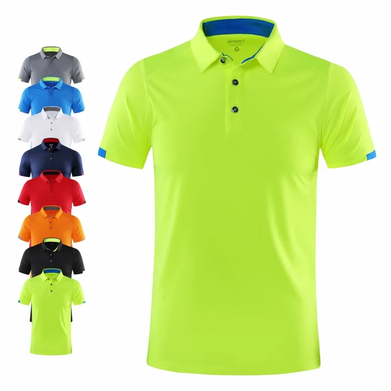 Casual Sports Quick-drying Lapel Short-sleeved POLO Shirt GlowCart