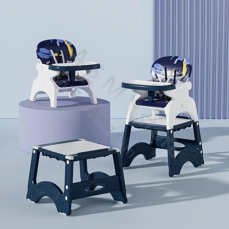 Children's multifunctional dining chair / study table / building block table / home anti-drop / baby dining chair GlowCart