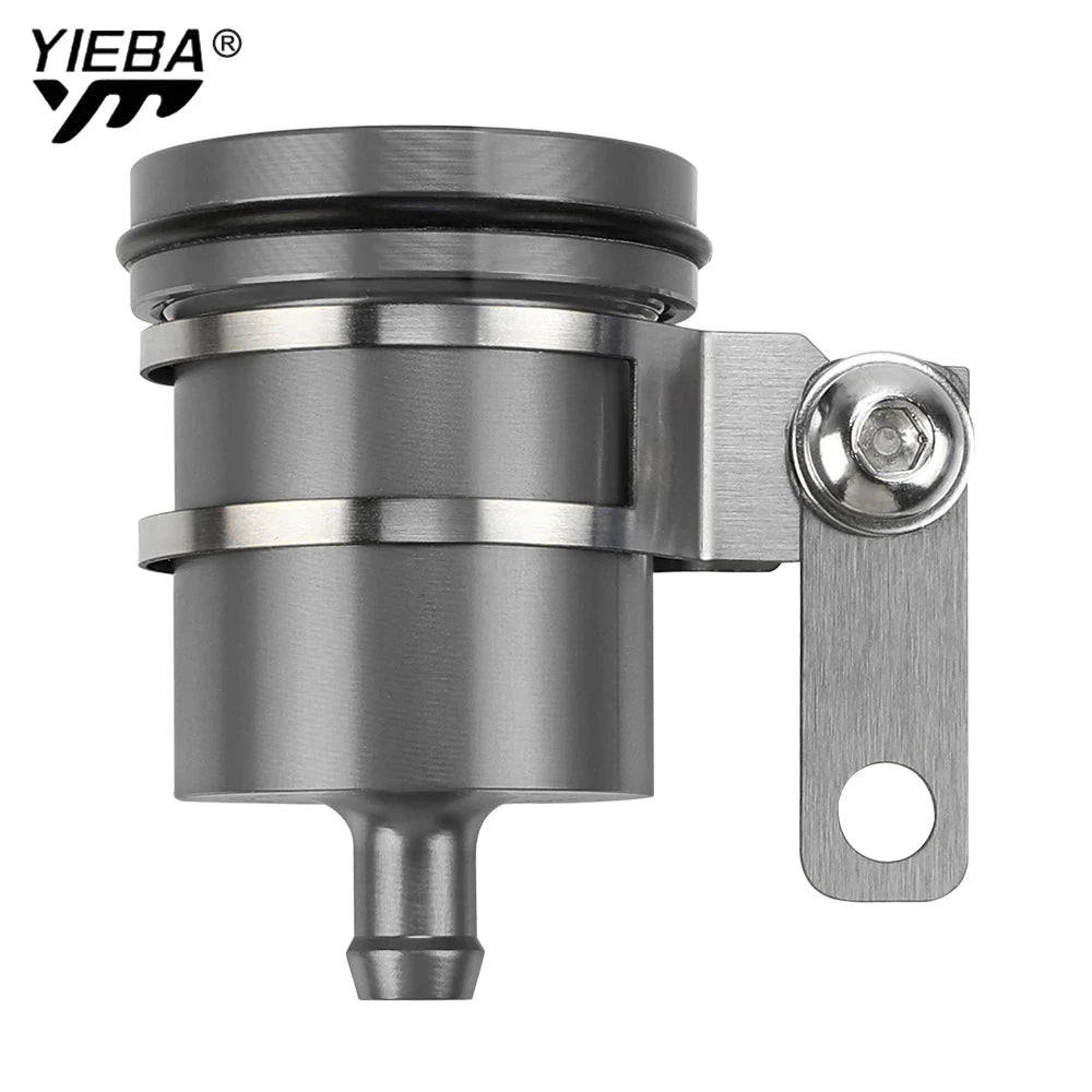 Universal Motorcycle Aluminum Alloy Brake Fluid Reservoir Rear Front Clutch Tank Oil Fluid Cup Motorcycle Refitting Accessories GlowCart