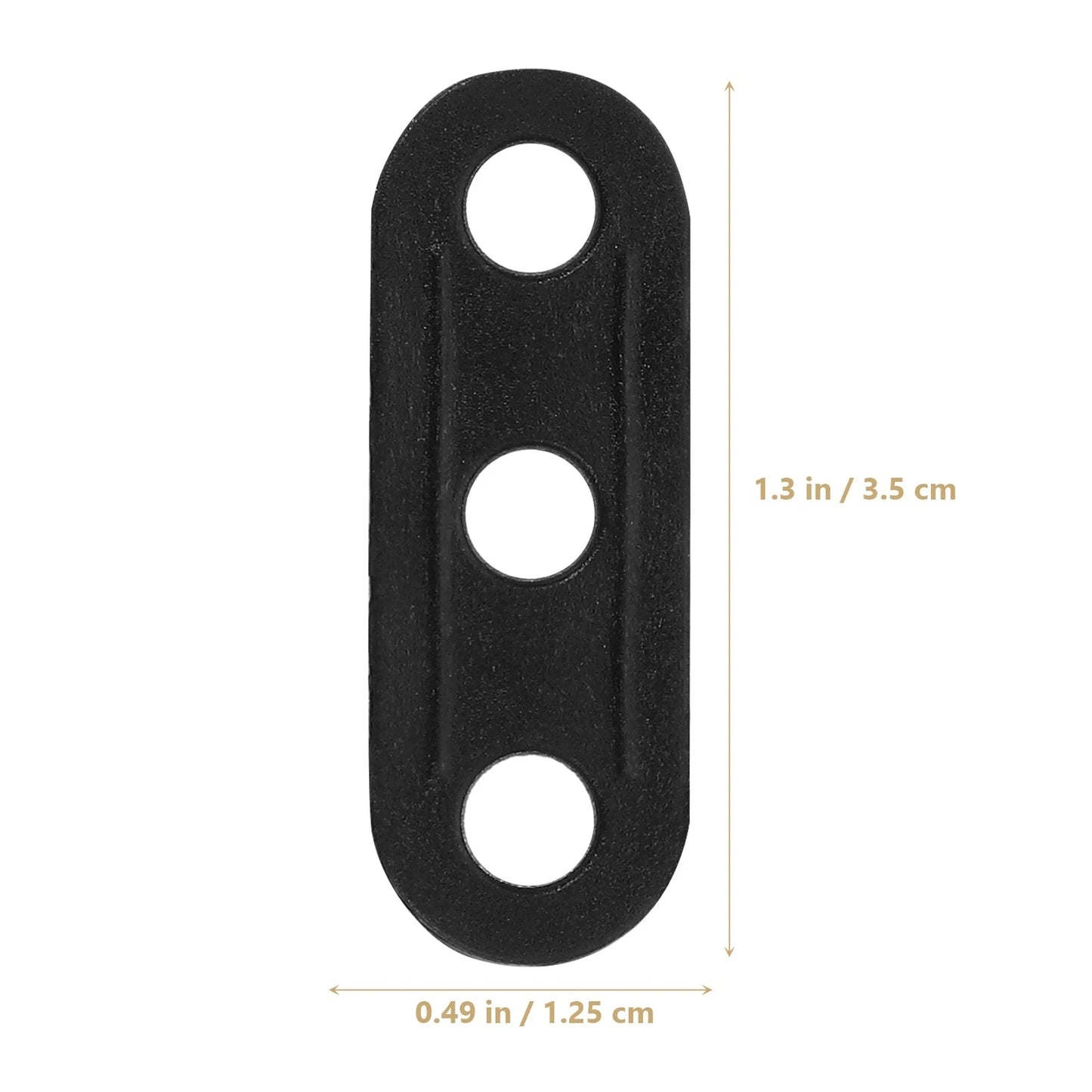 50pcs Three eye Tent Rope Adjustment Buckle 3 hole Canopy GlowCart