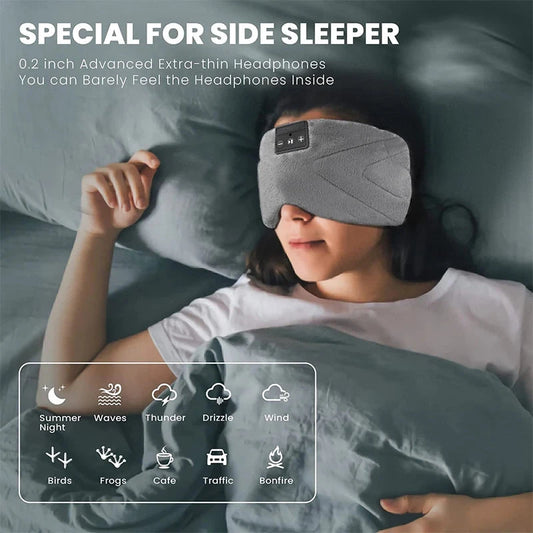 5.2 Bluetooth Headset Sleep Mask 24 White Noise Shading GlowCart