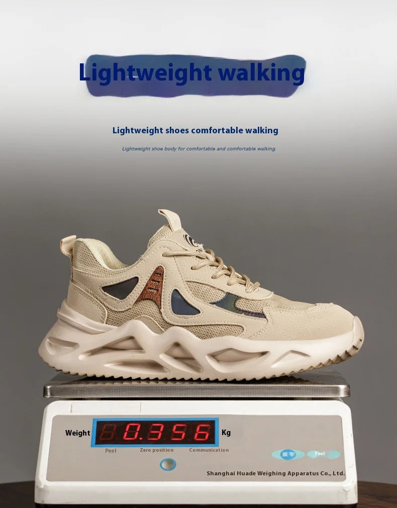 Lightweight Safety Shoes Men Women Work Shoes Steel Toe Cap Working Boots Sneakers Man Women Breathable Shoes Tactical Boots GlowCart