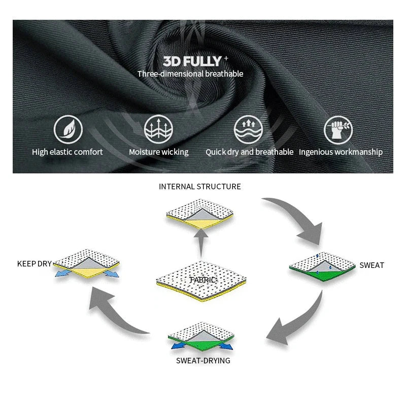 Compression Tops Gym T Shirt Men Fitness Tight Rashgad Bodybuilding Sports T-Shirt Quick Dry Running Long Sleeve GlowCart