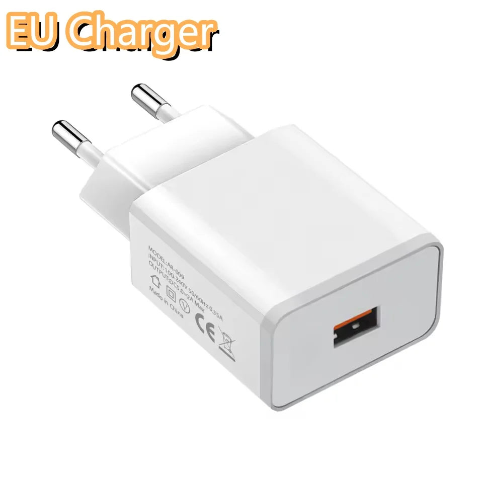 4 Ports USB C PD Charger Quick Charge 3.0 Type C USB Phone Chargers Fast Charging Adapter For iPhone 16 15 Samsung Xiaomi Huawei GlowCart
