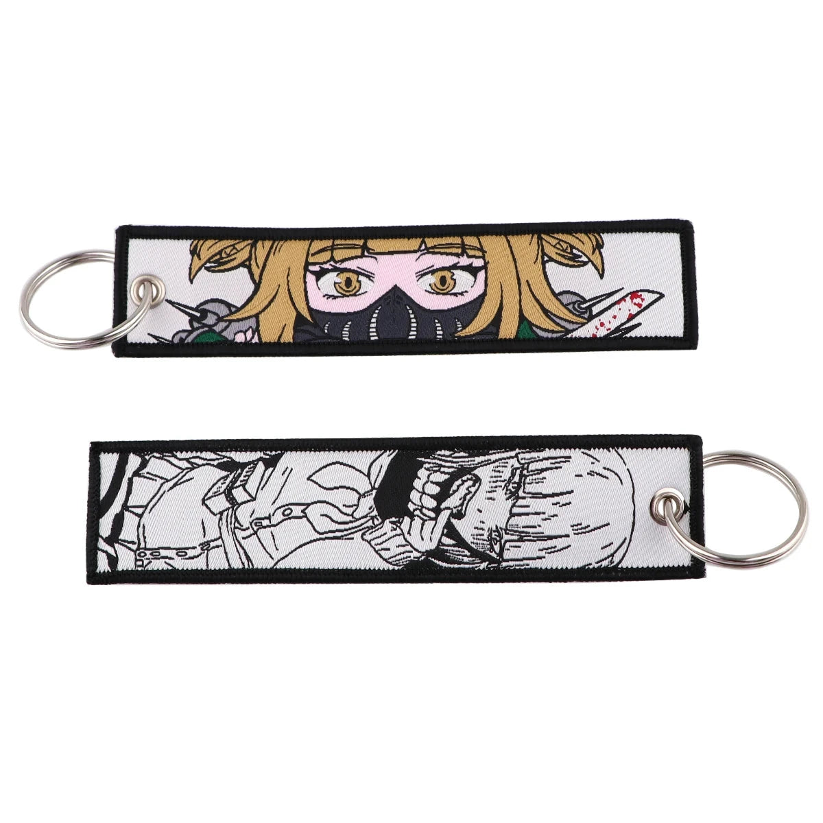 Classic Anime Cool Embroidery Key Fobs Key Tag Motorcycles GlowCart