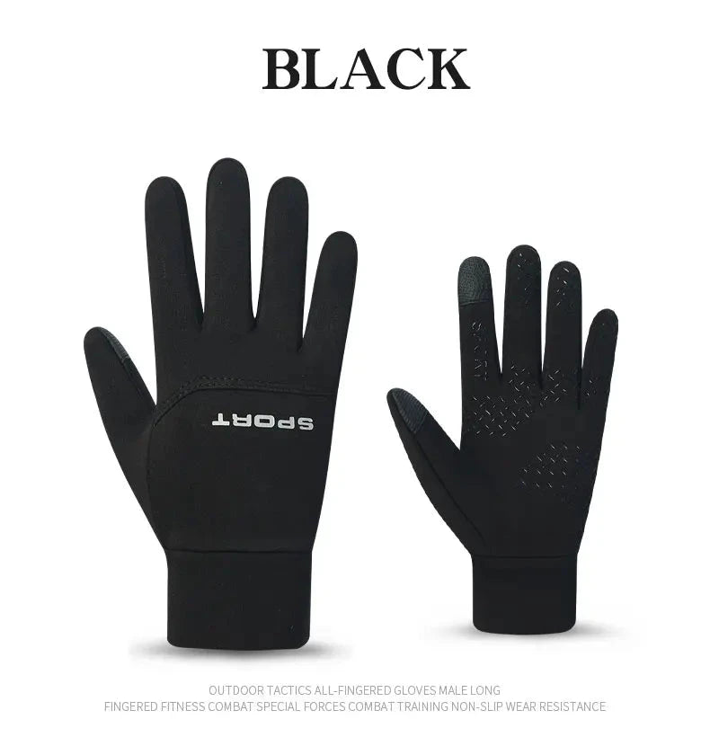 Football Gloves Waterproof Thermal Grip Outfield Cycling Player Bicycle Field Bike Sports Sports Outdoor Guantes Moto GlowCart