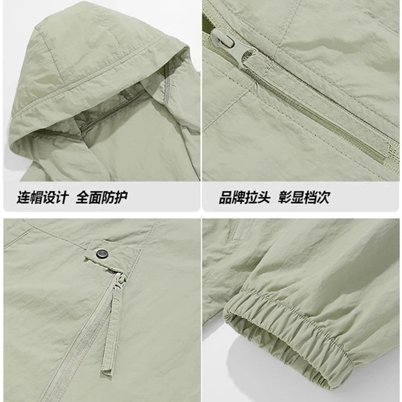 8Colors Fast Ship Men Jacket Summer Coats Male Fishing GlowCart