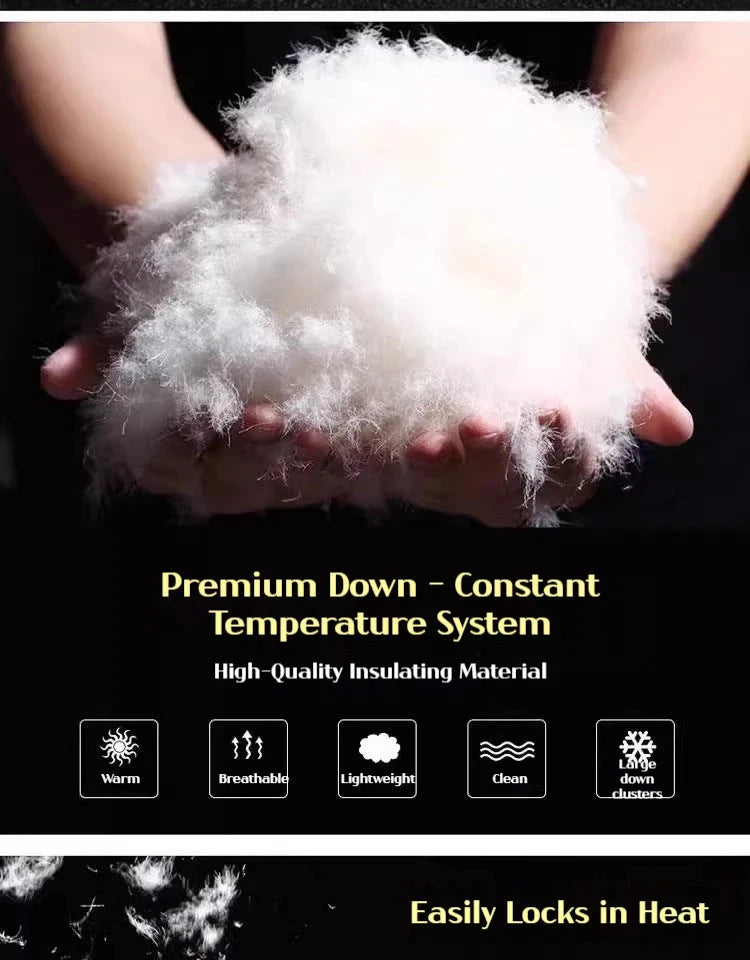 Men's Winter Down Jacket Premium Down Jacket 2025 Winter New GlowCart