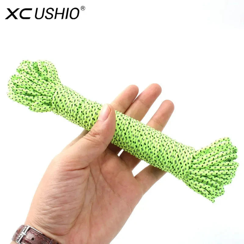 Reflective Tent Rope Tent Cuy Line Cord Guylines Survival GlowCart