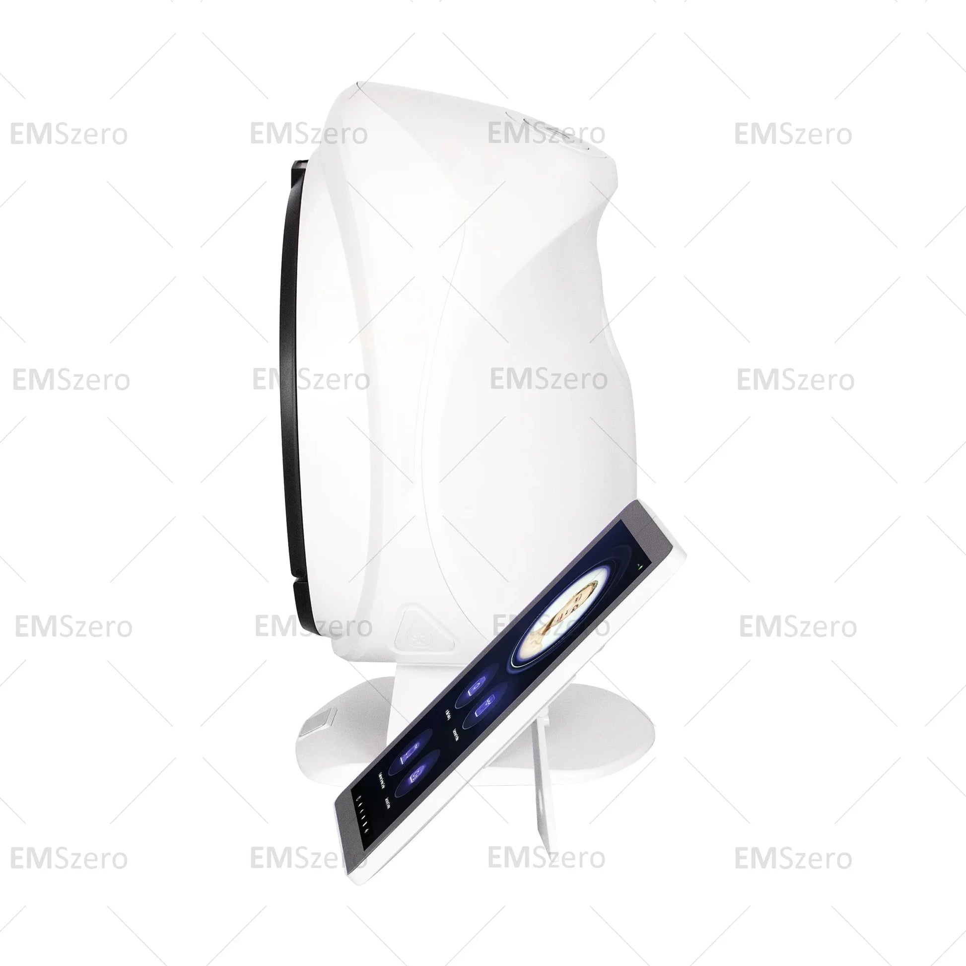 Facial Analyzer with English Detector: Portable 3D Skin GlowCart