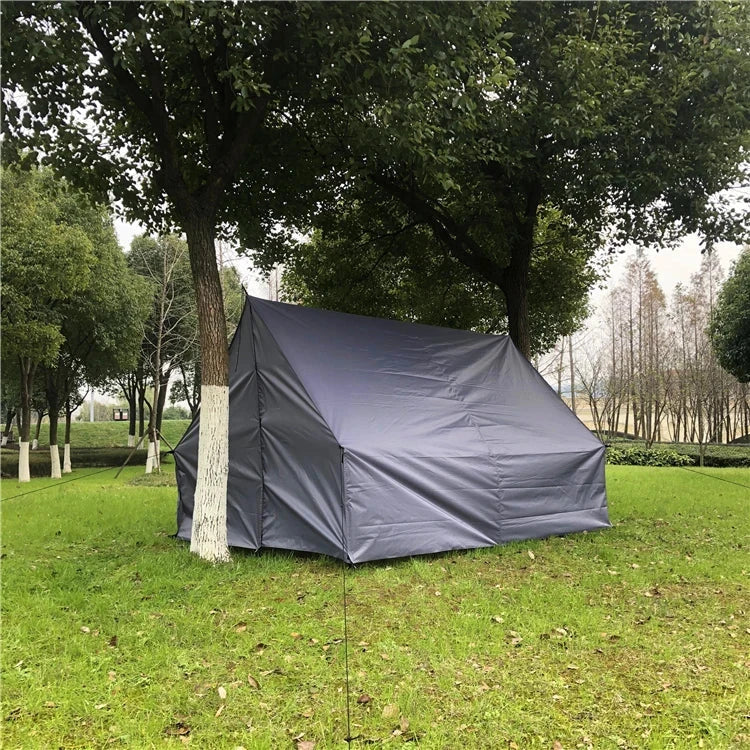 Waterproof Camping Tarp Tent, A Character Type Rainfly GlowCart