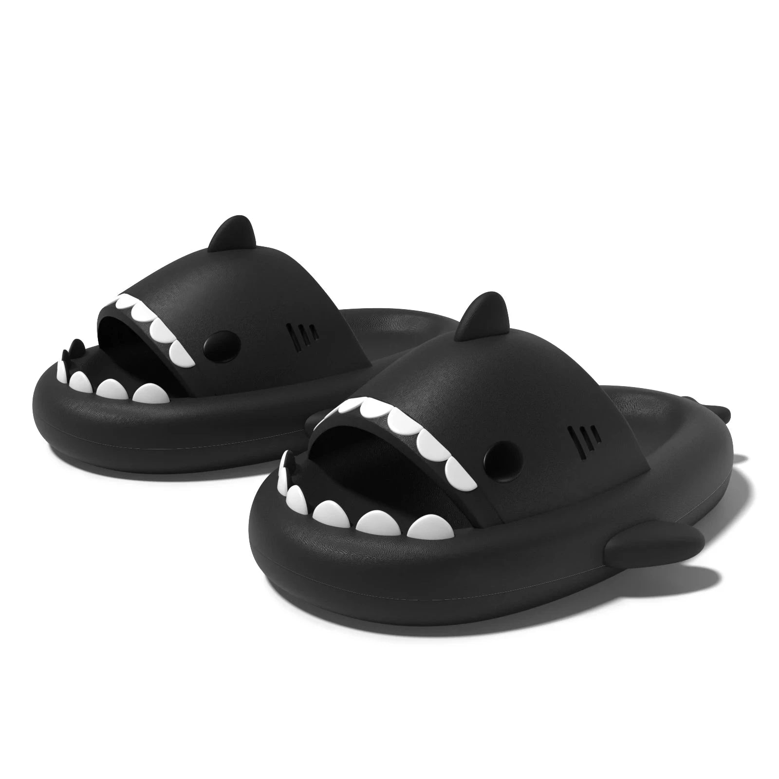 Women's Slippers Cute Cartoon Shark Men Slides Anti Slip GlowCart
