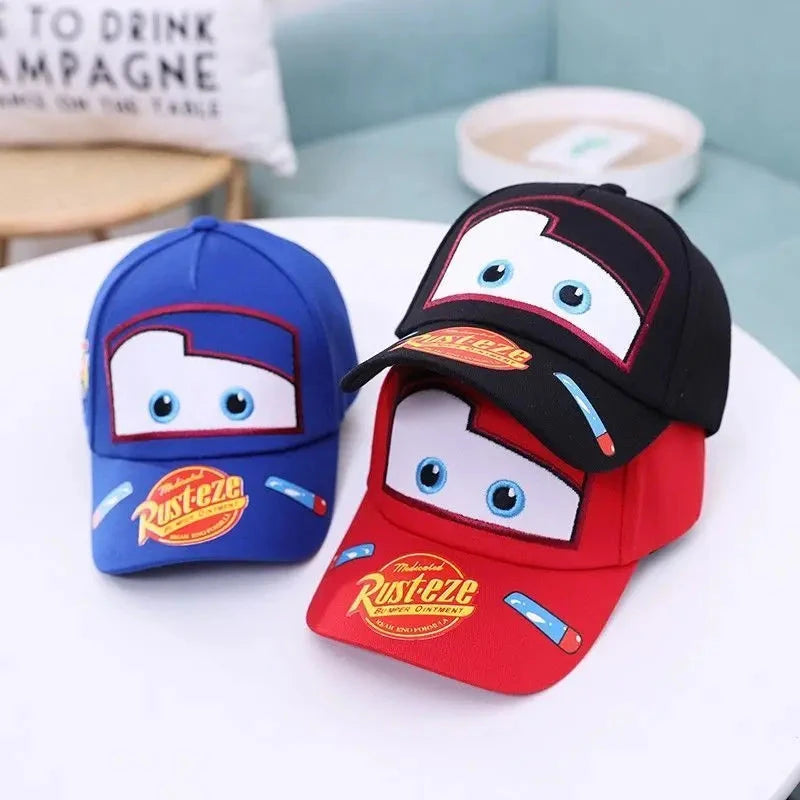 Lightning McQueen spring, autumn and summer children's hat GlowCart