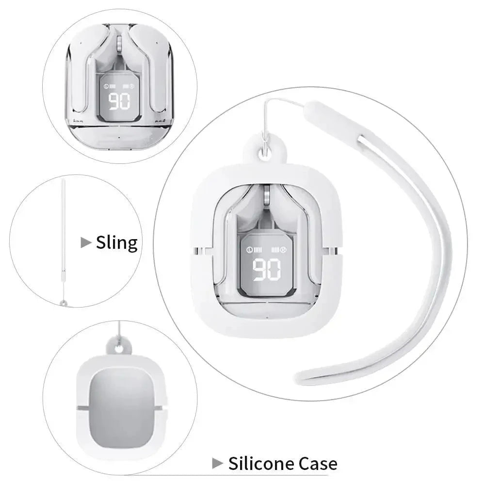 (Buy Headset Get Protective Case + Lanyard) T2 TWS Gaming GlowCart