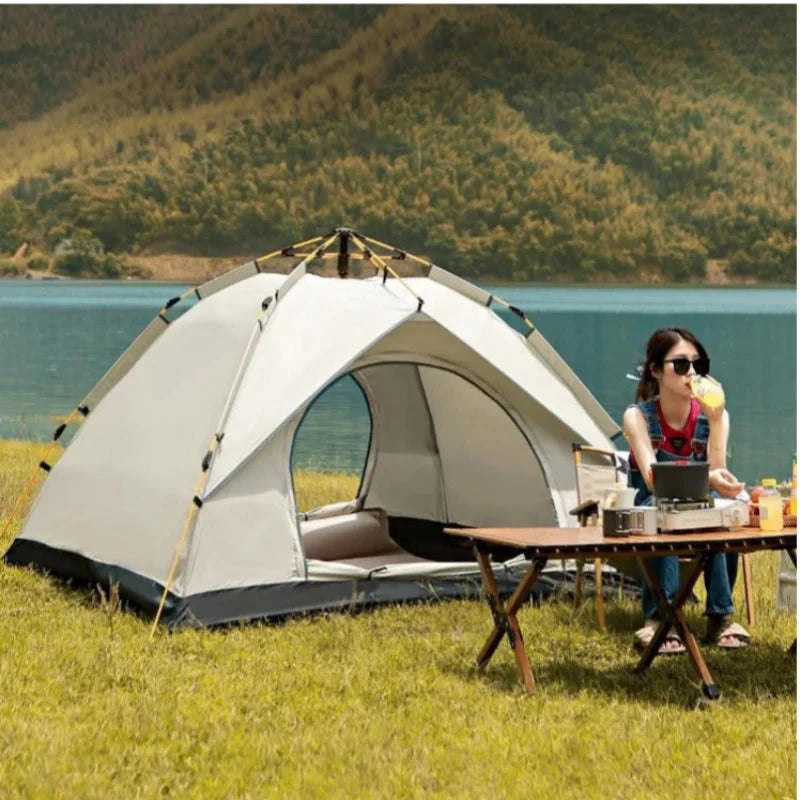 Outdoor Double-layer Tent Fully Automatic Quick Opening Tent GlowCart