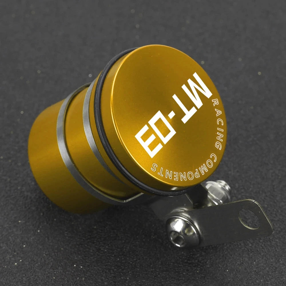 Motorcycle Brake Cylinder Fluid Reservoir Rear Front Clutch Tank Oil Fluid Cup For yamaha MT 03 MT03 MT-03 2005-2019 2018 2017 GlowCart