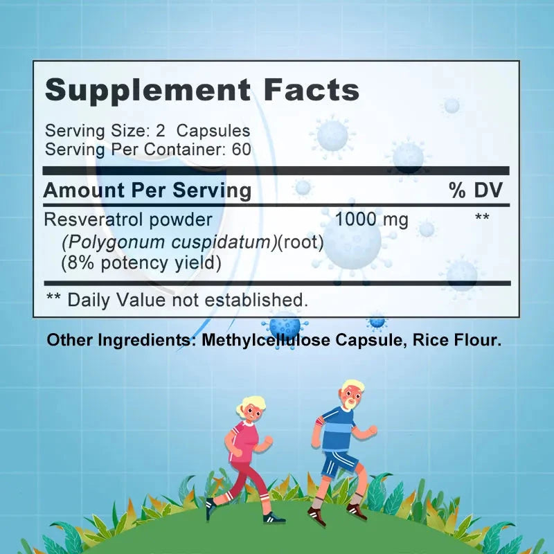 Balincer Resveratrol Capsules Support Cardiovascular Health, GlowCart