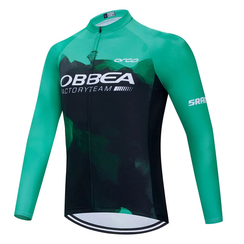 Hiru Summer Spring and Autumn Long Sleeve Bike Clothing Set Bicycle Mountain 2026 Team Cycling Jersey Maillot Ropa Ciclismo GlowCart