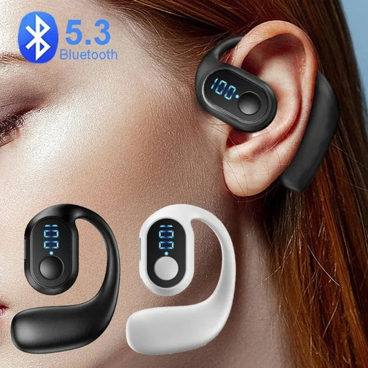 Bluetooth 5.3 Headphone TWS Wireless Ear Hook Earphone HiFi