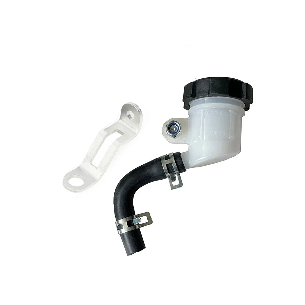 Universal Motorcycle Brake Oil Tank Foot Brake Master Cylinder Oil Cup Fluid Bottle Reservoir Dirt Bike Scooter Pitbike GlowCart