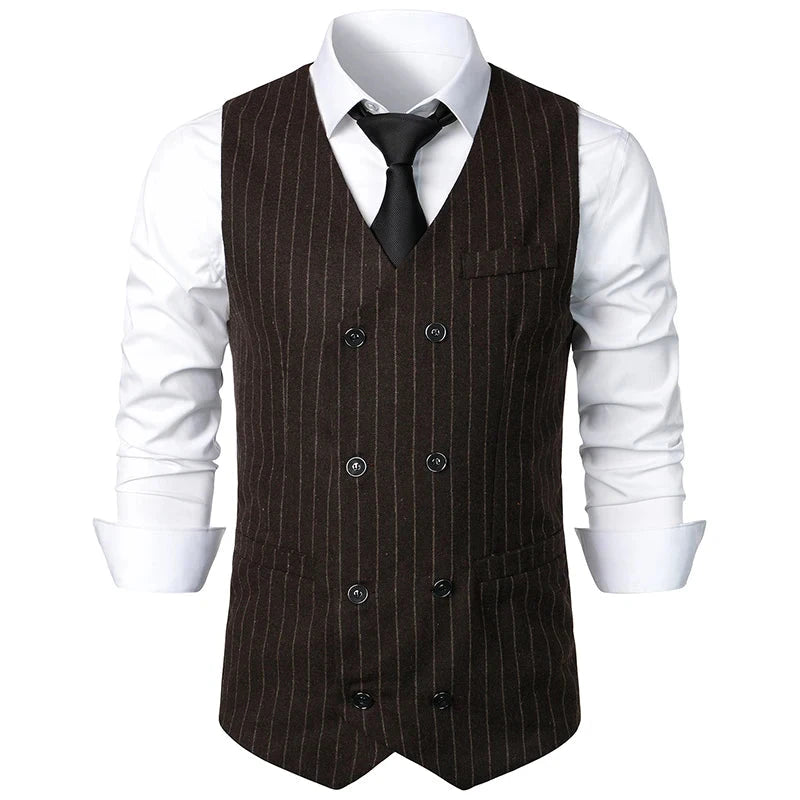 Men's medieval retro vest Slim models men's suit vest men's GlowCart