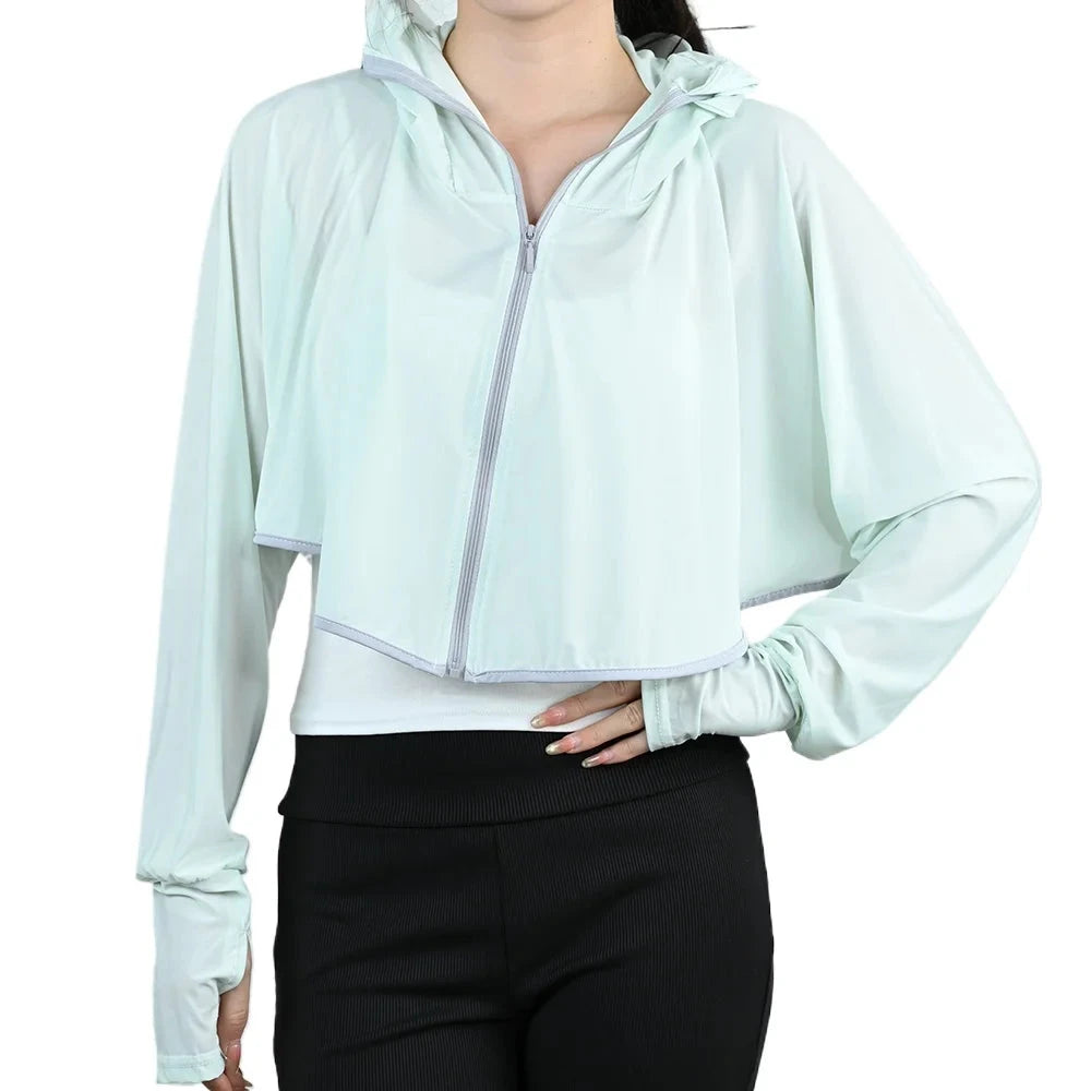 Summer Icesilk Quick Drying Solid Color Sun-Protective GlowCart