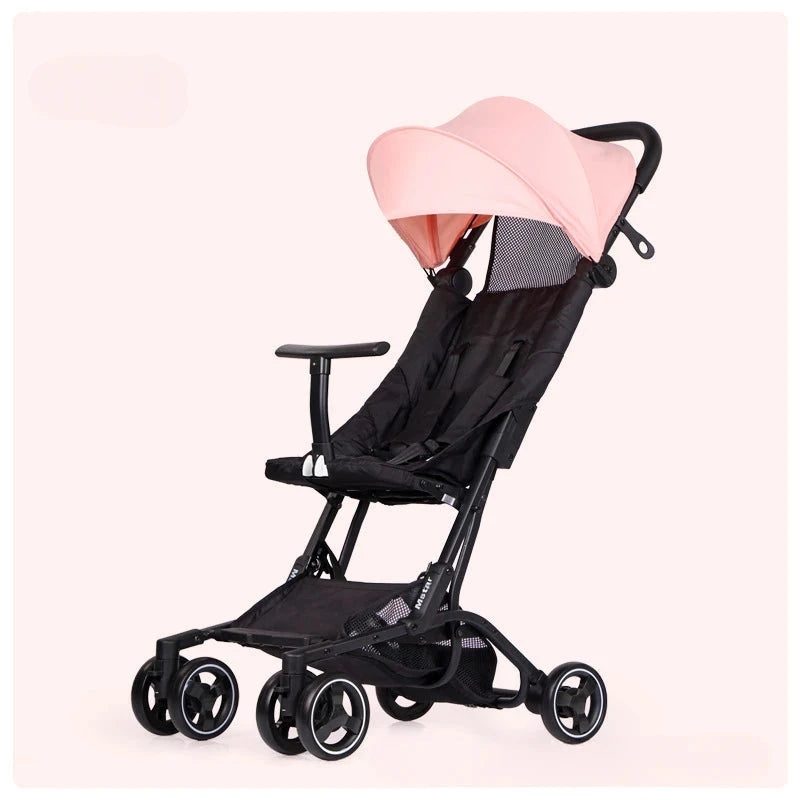 lightweight folding stroller Can sit or lie down Simple portable high landscape baby umbrella stroller Children's stroller GlowCart