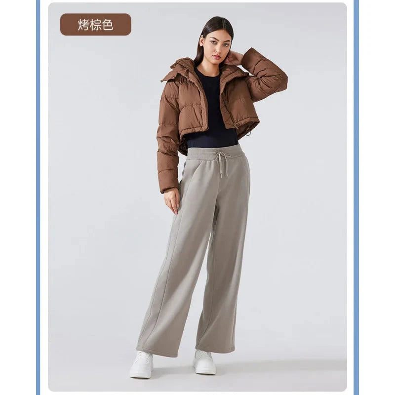 DAVIDSHAO Top Quality EU US Size Down Jacket for Women with GlowCart