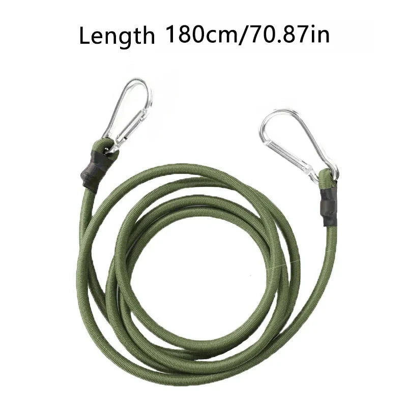 30-210cm Outdoor Elastic Tie Rope Tent Fixed Rope Bicycle GlowCart