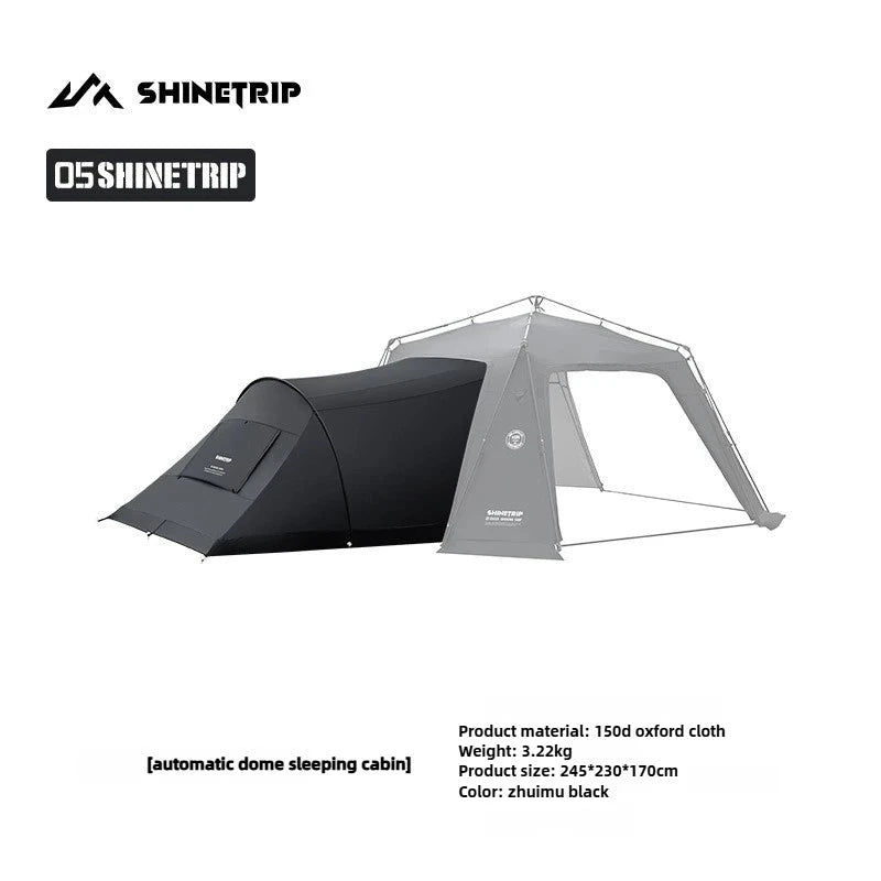 ShineTrip Quick Open Dome Tent Free Building Sunscreen Wind GlowCart