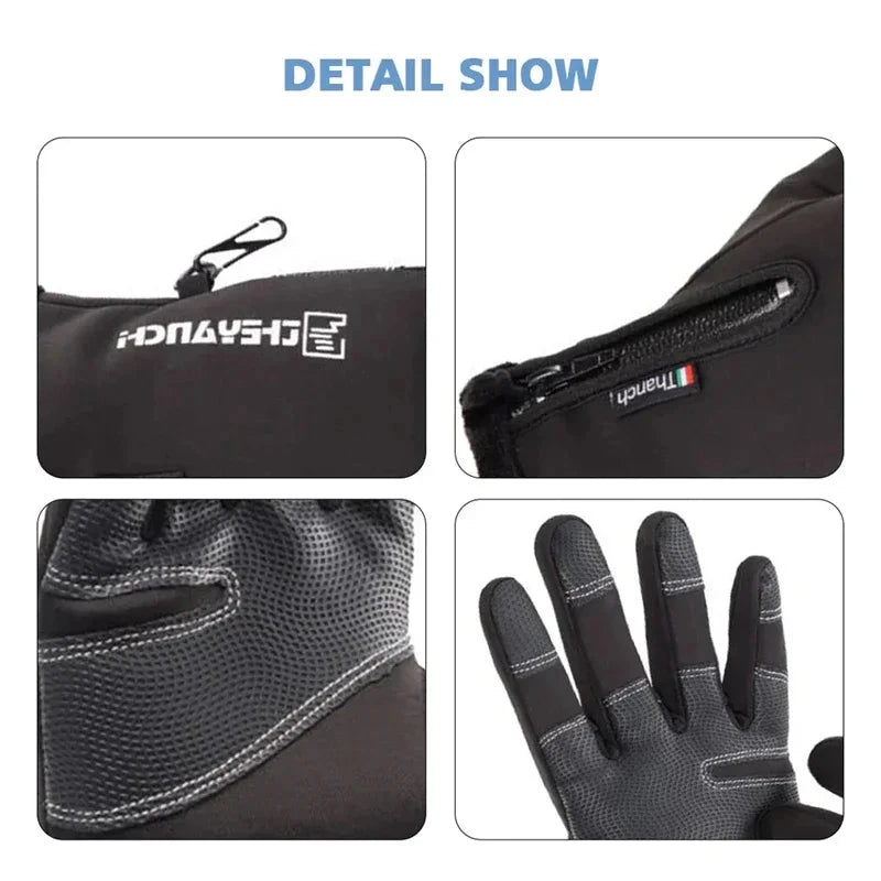 Winter Gloves Waterproof Thermal Touch Screen Thermal GlowCart